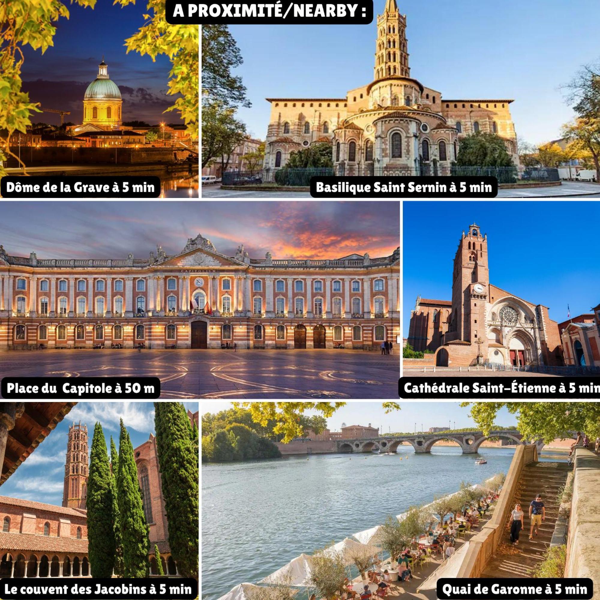 Le Pantaleon - Sublime Studio Capitole Toulouse Exteriör bild